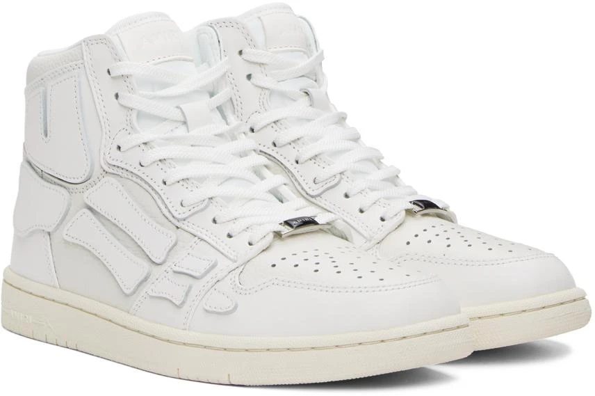 AMIRI White Skel Top Hi Sneakers 4