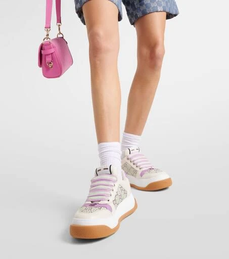 Gucci Screener GG Crystal leather sneakers 4