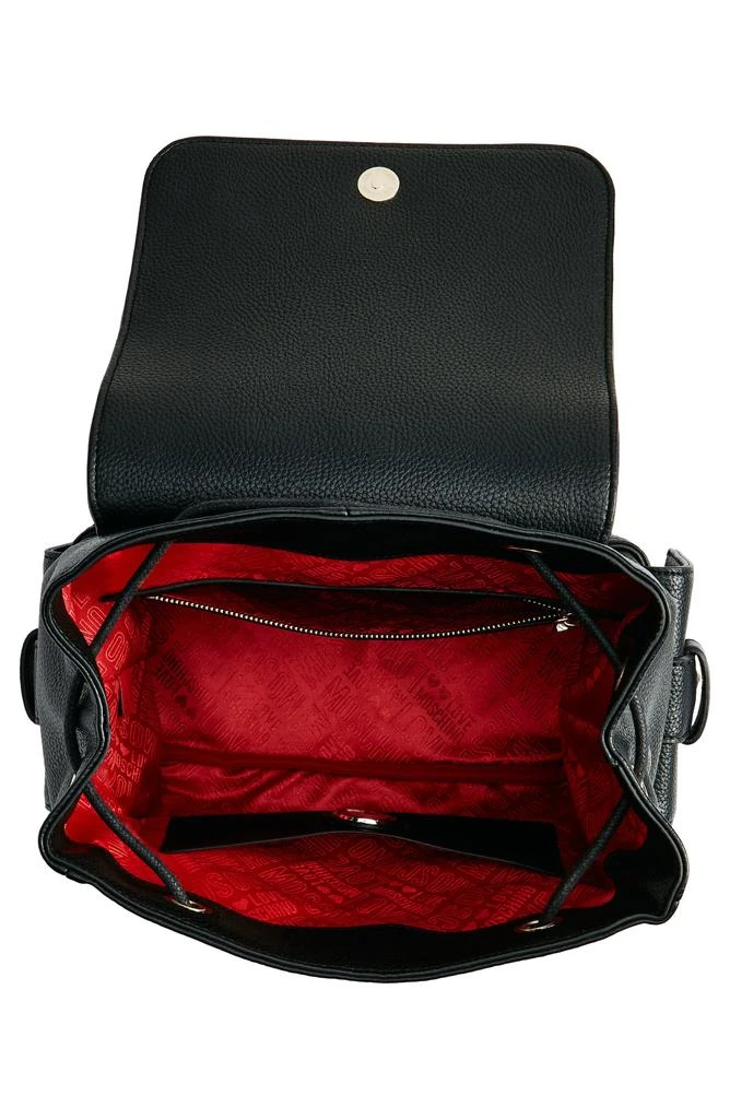 Love Moschino Faux Leather Backpack 4