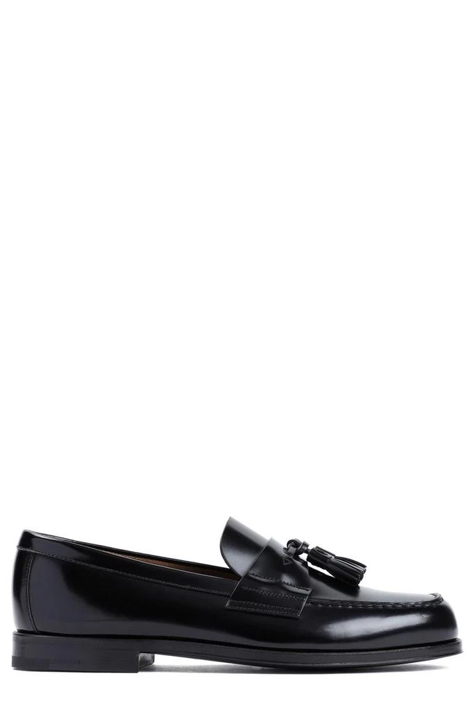 Prada Prada Tassel-Detailed Slip-On Loafers 1