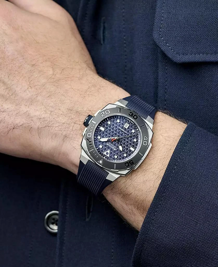 Alpina Men's Swiss Automatic Seastrong Extreme Blue Rubber Strap Watch 39mm 4