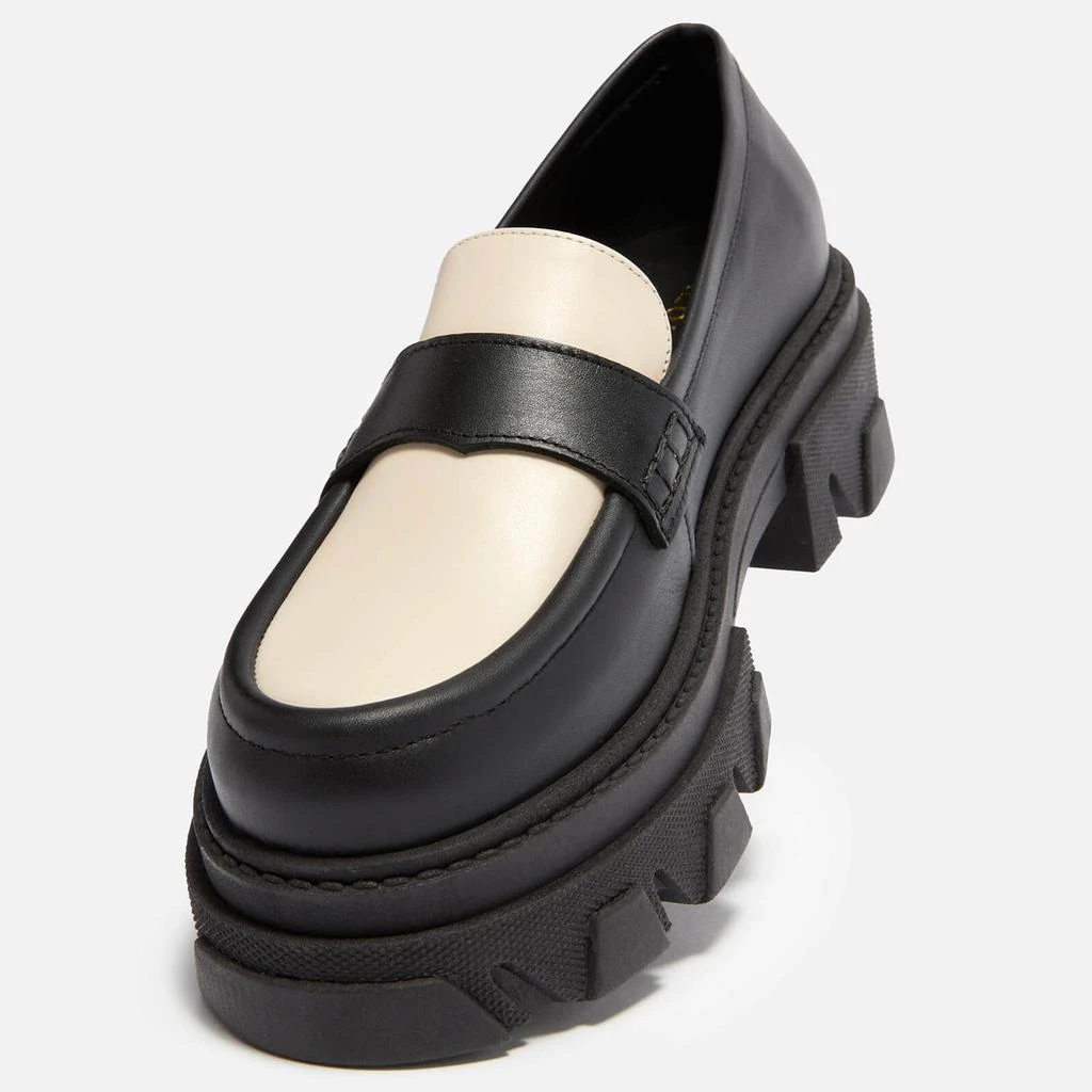 ALOHAS ALOHAS Women's Trailblazer Two-Tone Leather Loafers 4