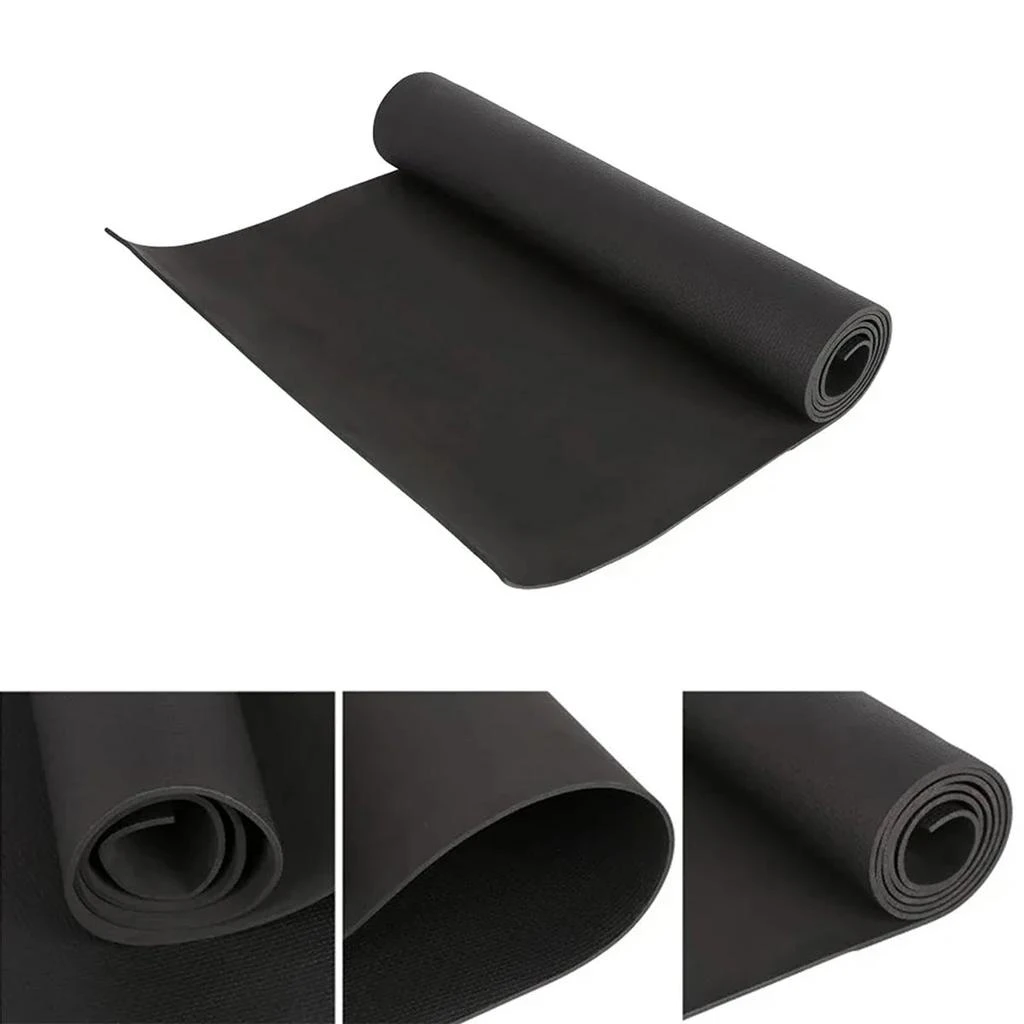 OUTRAKKS Solana Yoga Mat 4Mm Thick with Nylon Strap for Men 
Women - Non Slip Exercise Mat for Home Yoga, Pilates, Stretching, Floor 
Fitness Workouts 4