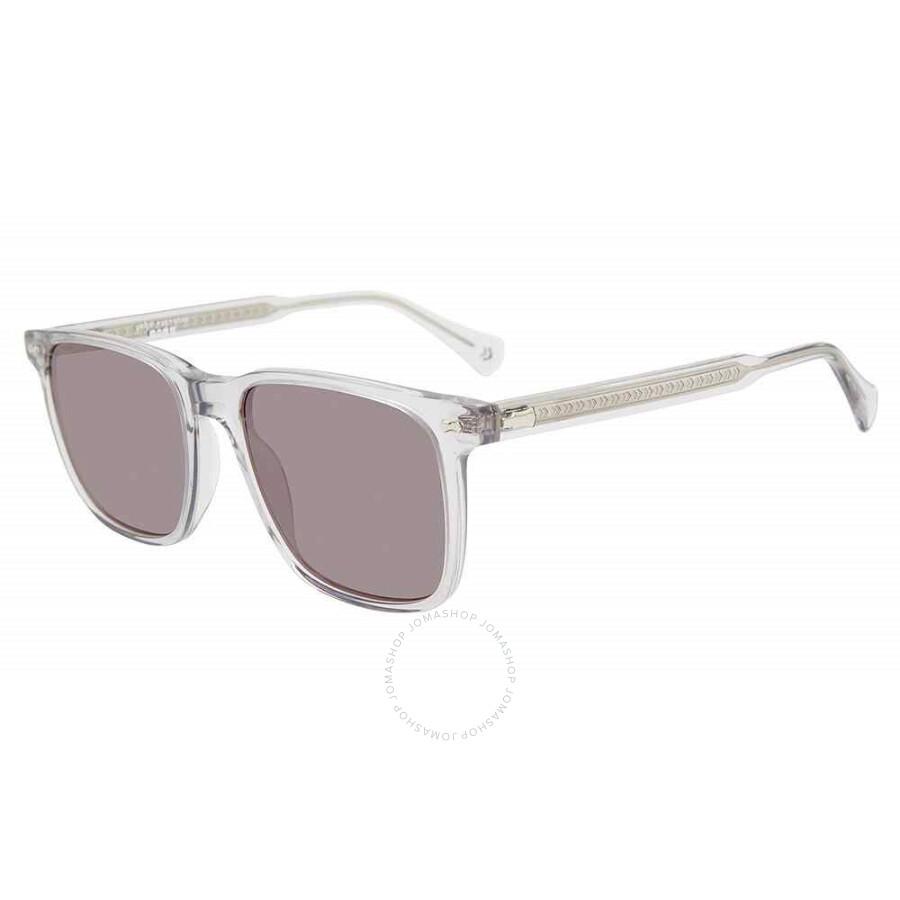 John Varvatos Grey Square Ladies Sunglasses SJV557 0GRY 54