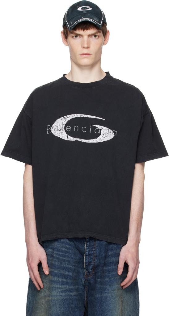 Balenciaga 3b Liquefied T-shirt - T-Shirts - BeyondStyle
