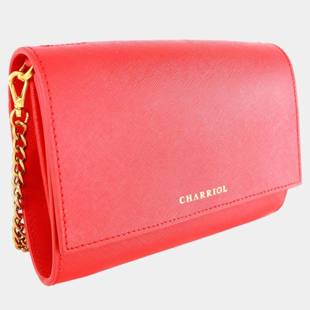 Charriol Charriol Red Leather Chameleon Crossbody bag 2