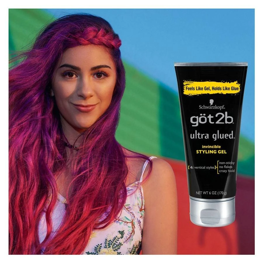 Got2b Ultra Glued Invincible Styling Hair Gel 8