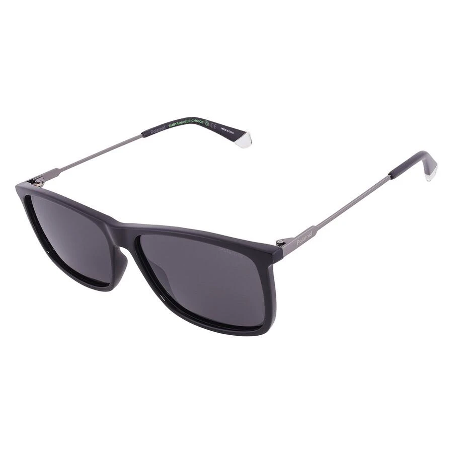Polaroid Grey Rectangular Men's Sunglasses PLD 4130/S/X 0807/M9 59 3