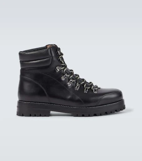 Manolo Blahnik Janka leather lace-up boots 1