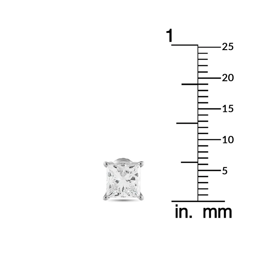 LB Exclusive 14K White Gold 3.60ct Lab-Grown Diamond Earrings MF20-051525 4