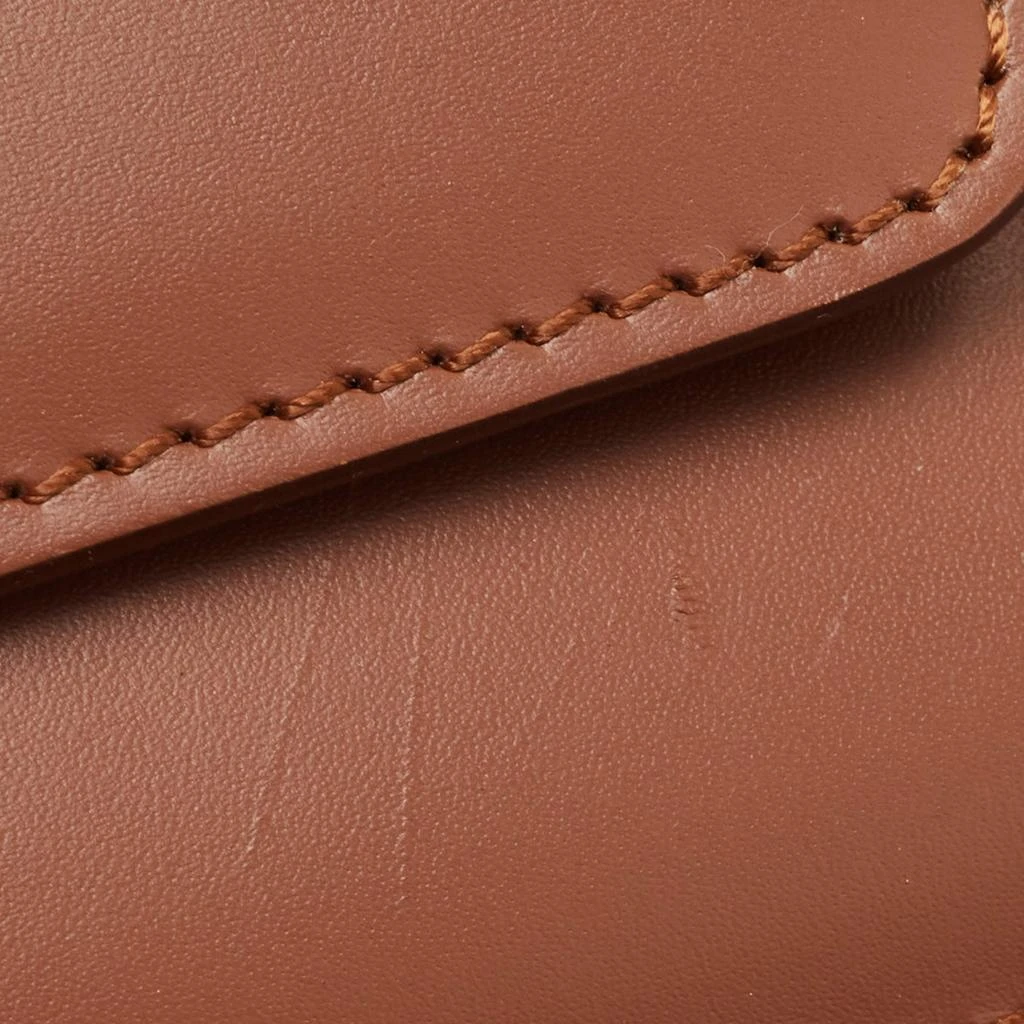 Burberry Burberry Brown Leather Small TB Shoulder Bag 5