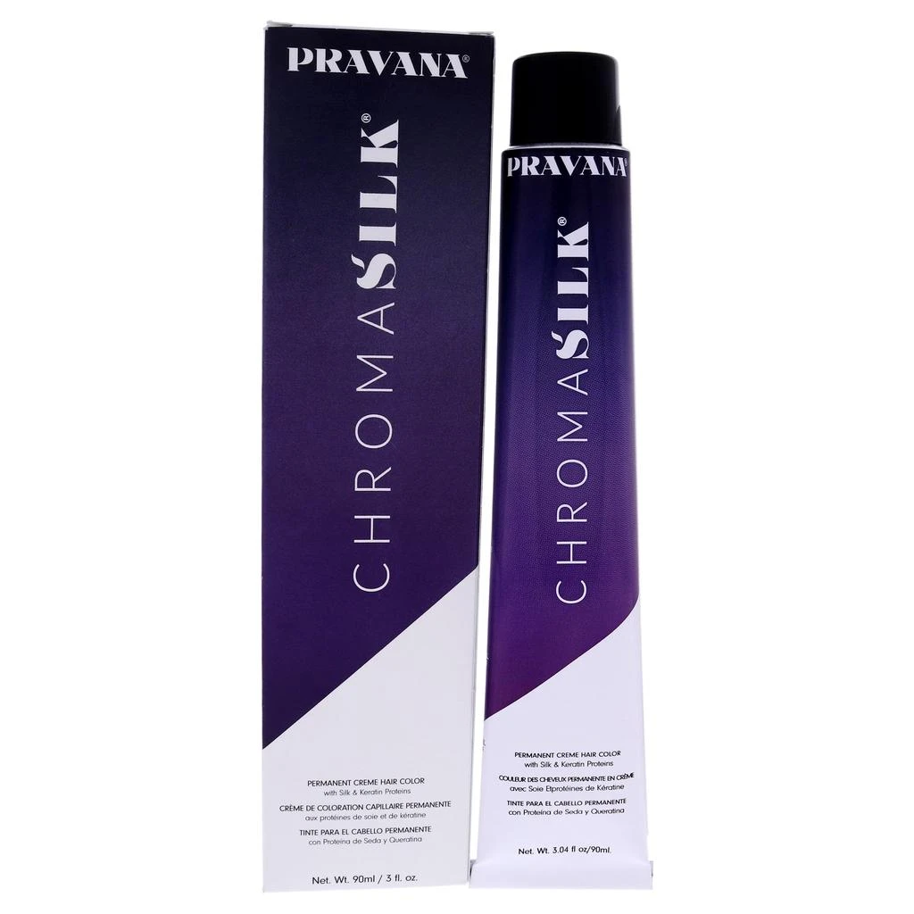Pravana ChromaSilk Creme Hair Color - 6.5 Dark Mahogany Blonde by  for Unisex - 3 oz Hair Color 1