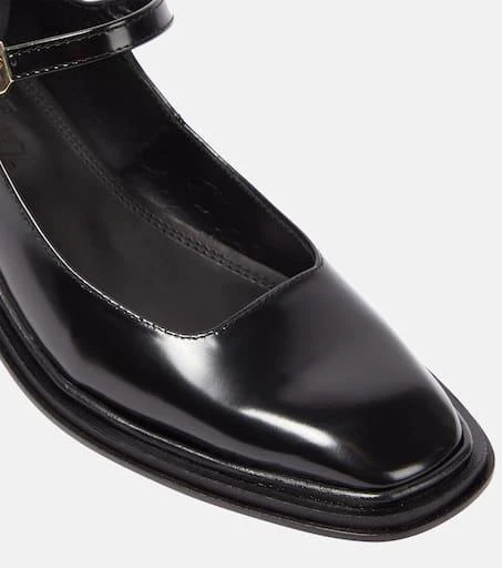 Souliers Martinez Penelope leather Mary Jane flats 6