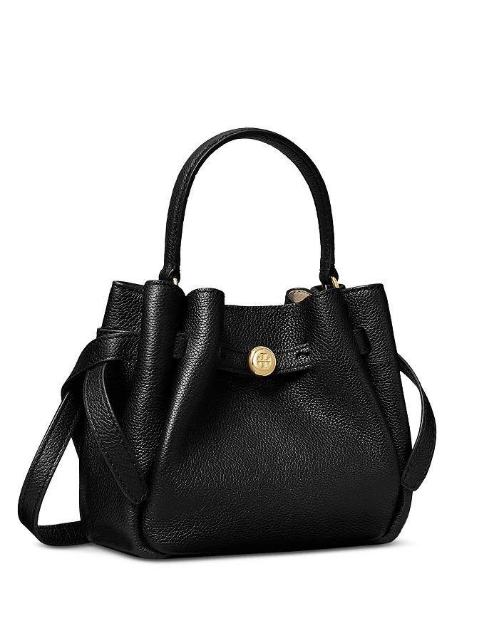 Tory Burch Romy Mini Leather Bucket Bag 4
