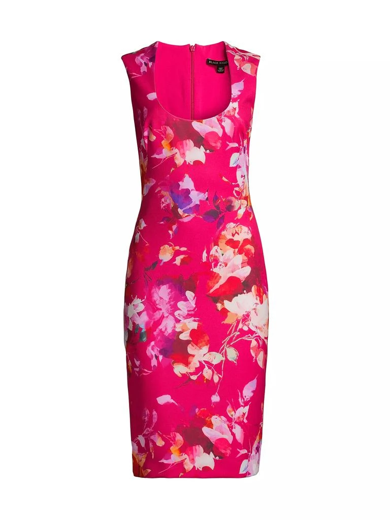 Black Halo Oriana Floral Sheath Dress 1