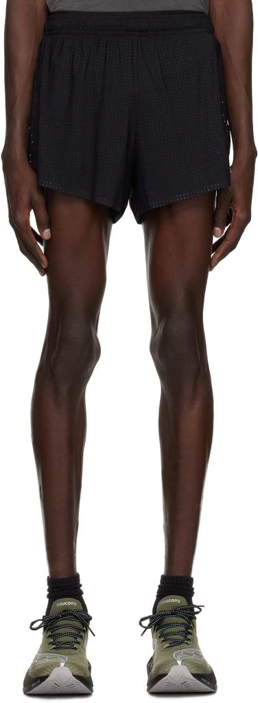 Satisfy Black Space-O 2.5" Distance Shorts 1