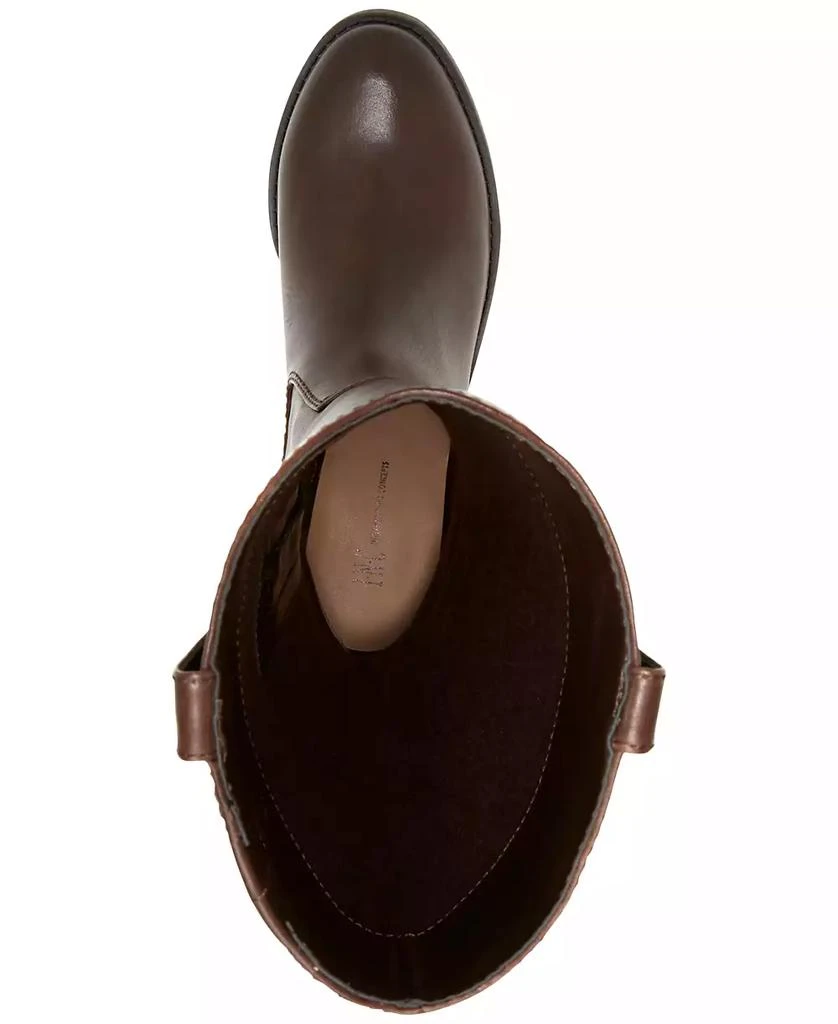 INC International Fawne Leather Knee High Boots, Created for Macy's 5