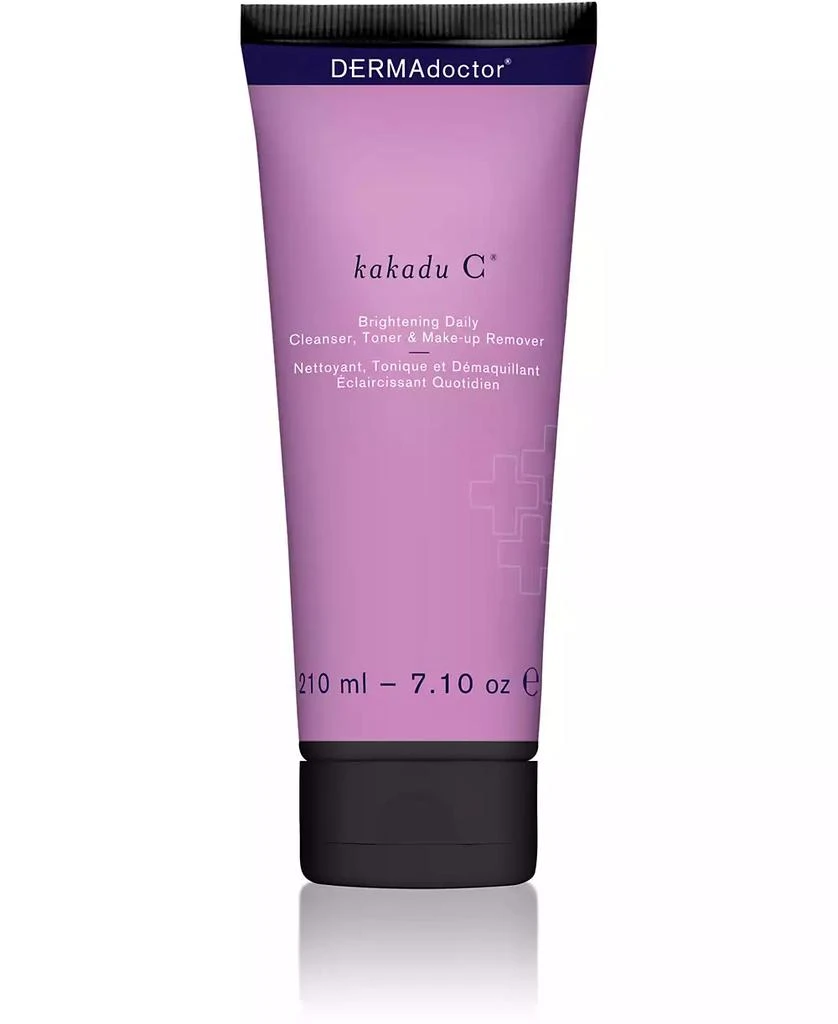 DERMAdoctor Kakadu C Brightening Daily Cleanser, Toner & Make-Up Remover, 7.1-oz. 1