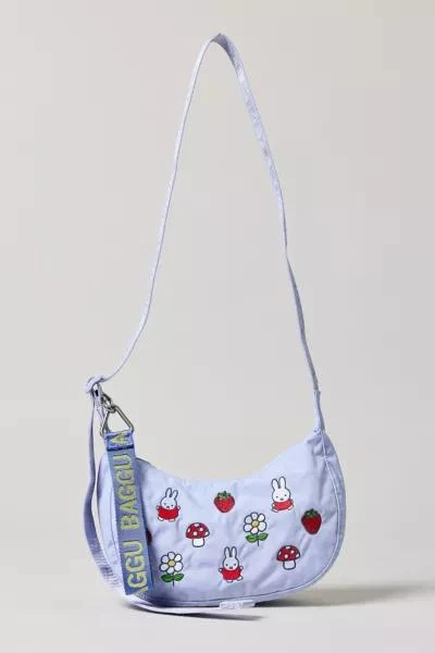 Baggu BAGGU & Miffy Small Nylon Crescent Bag 2