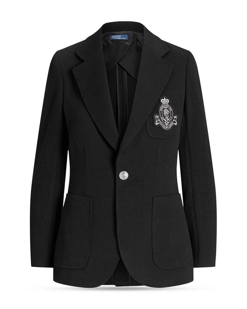 Ralph Lauren Crest Embellished Blazer 6