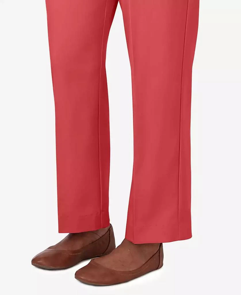 Alfred Dunner Petite Sedona Sky Sedona Pull On Balanced Straight Leg Pant, Petite & Petite Short 5