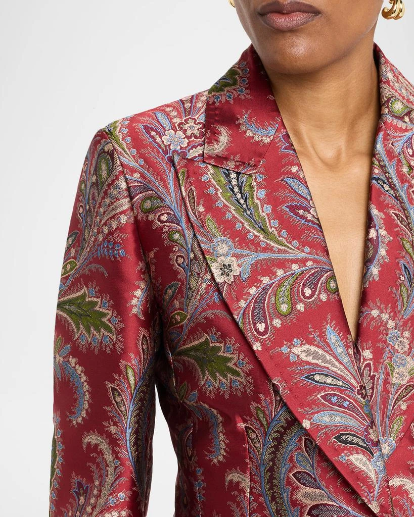 ETRO Floral Brocade Single-Breasted Jacket 5