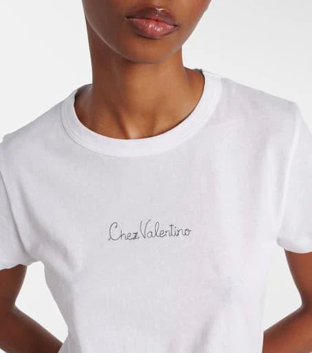 Valentino Chez Valentino cotton jersey T-shirt 4