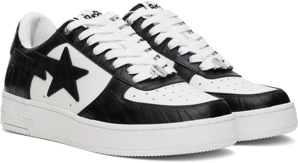Bape Black & White BAPE STA #3 Sneakers 4