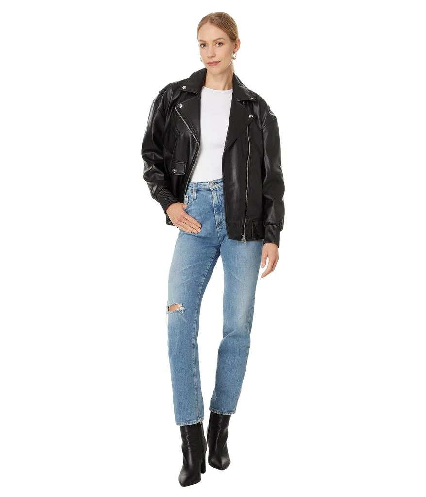 Blank NYC Vegan Leather Moto Jacket 4