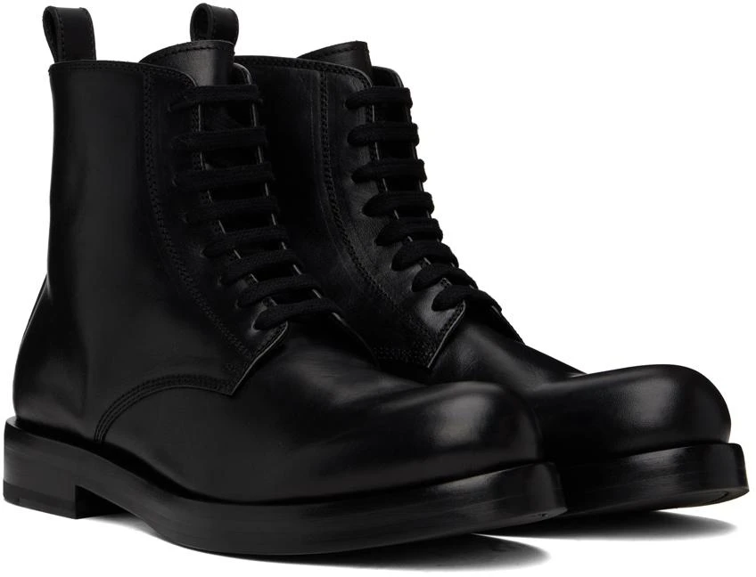 Officine Creative Black Bulla 002 Boots 4