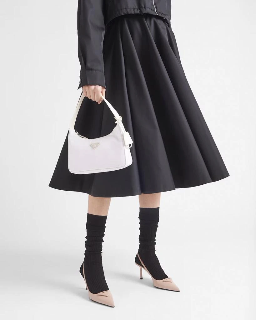 Prada Prada Brushed Leather Slingback Pumps 2