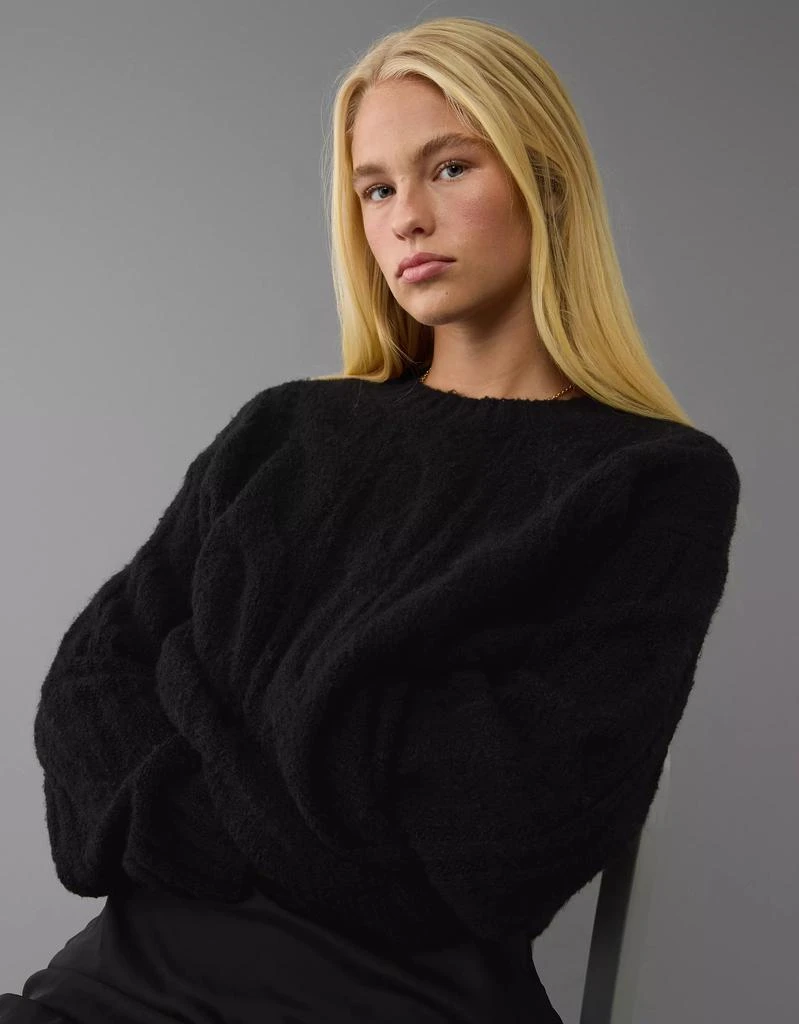 AE AE Whoa So Soft Cable Knit Sweater 5