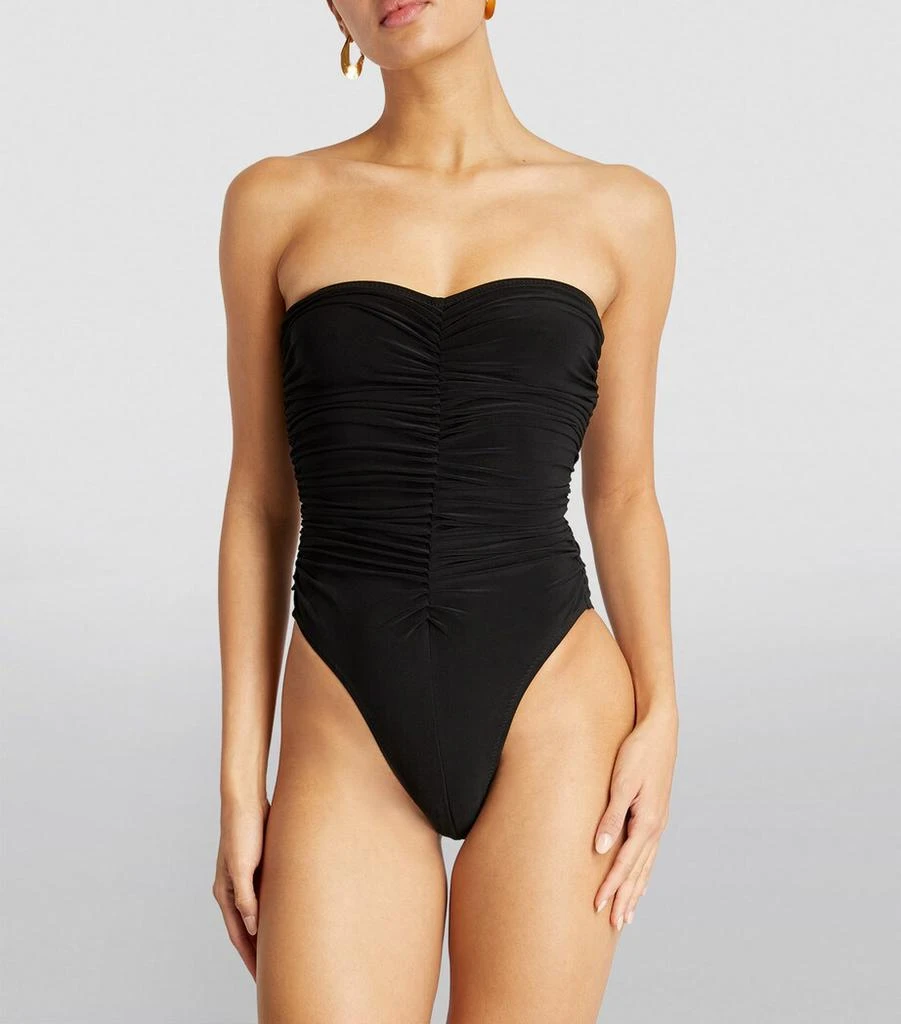 Norma Kamali Ruched Marissa Swimsuit 2