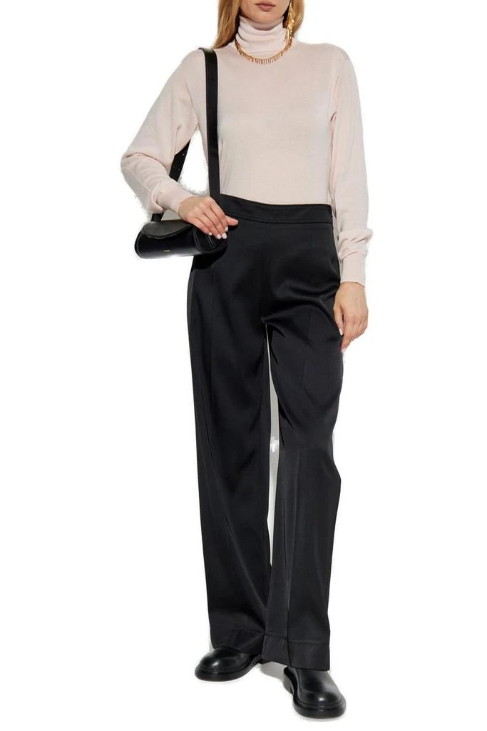 Jil Sander Jil Sander High-Neck Plain Knit Sweater 4