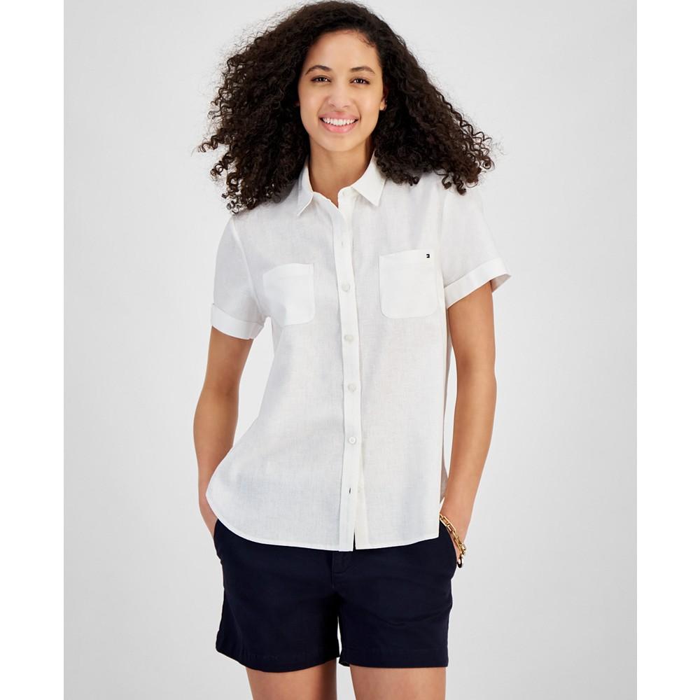 Tommy Hilfiger Women's Camp Short-Sleeve Shirt