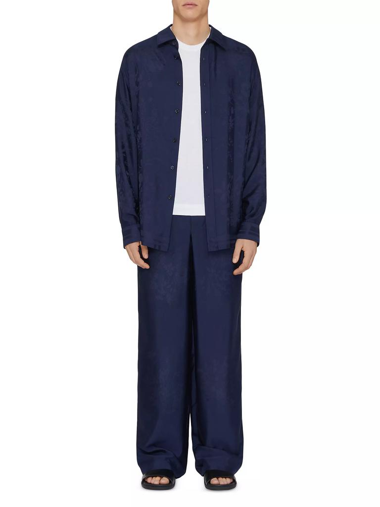 Givenchy Pants in Silk Floral Jacquard