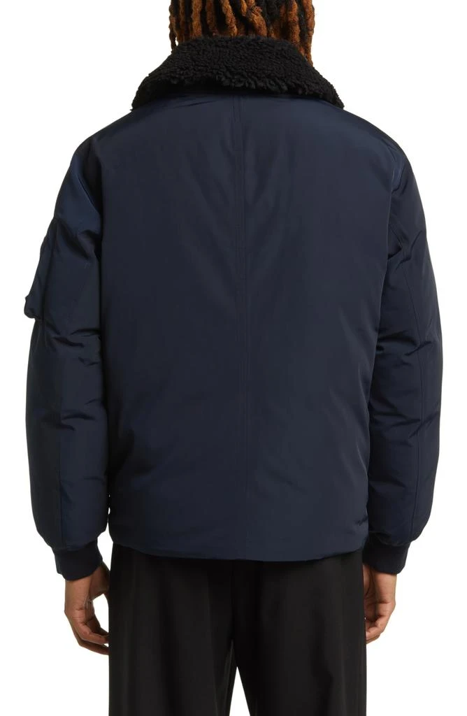 Hugo Boss Calliano Faux Shearling Collar Water Repellent Jacket 2