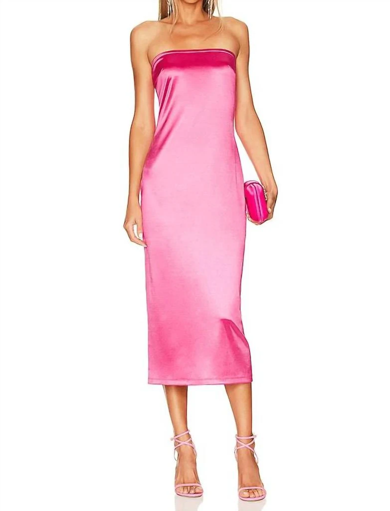 LOVESHACKFANCY Lanal Tube Dress In Sugar Plum 1