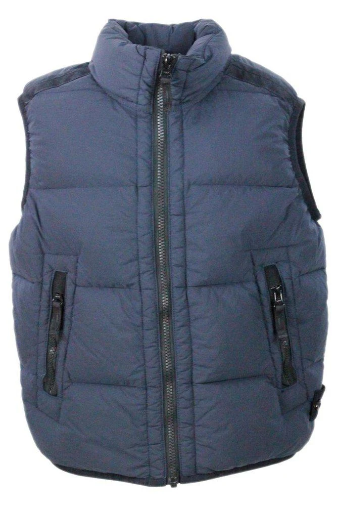 Stone Island Junior Stone Island Junior Compass-Badge Zipped Padded Gilet
