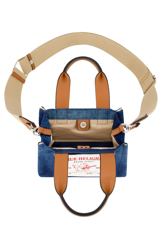 True Religion Mini Denim Tote Bag 4