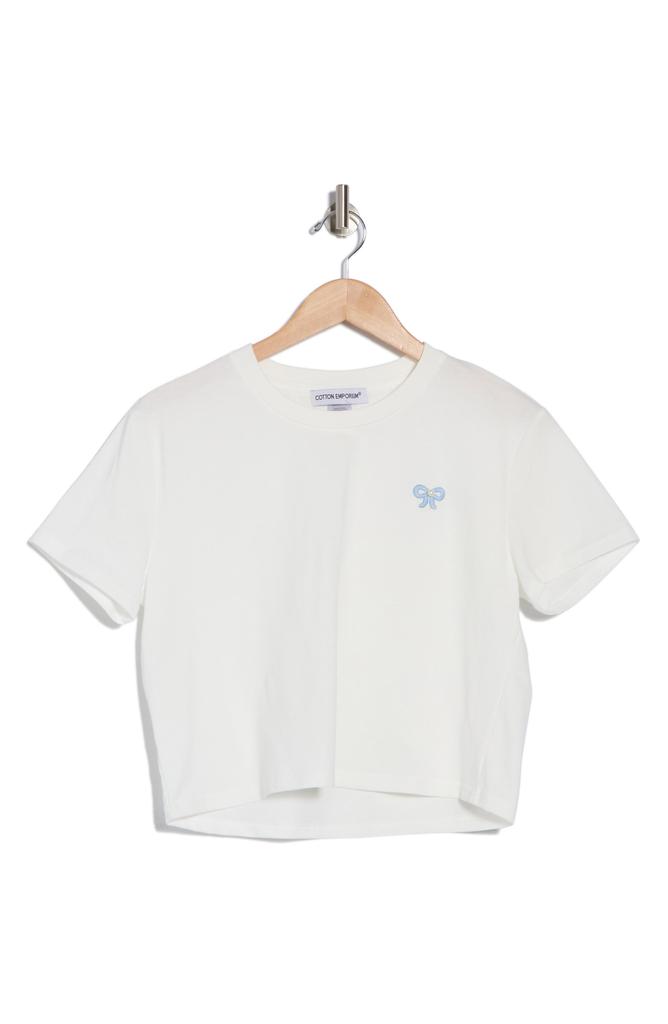 Cotton Emporium Bow Cotton T-Shirt