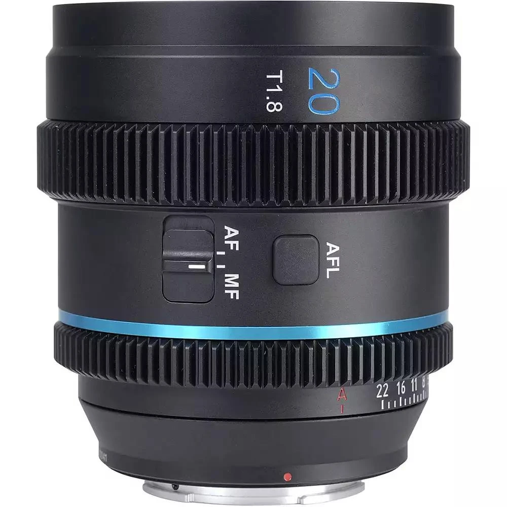 Sirui Sirui 20mm T1.8 1.33X S35 AF Anamorphic Lens (E mount, Blue Flare) 3