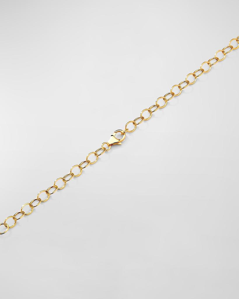 Syna 18k Yellow Gold Oval-Link Chain Necklace