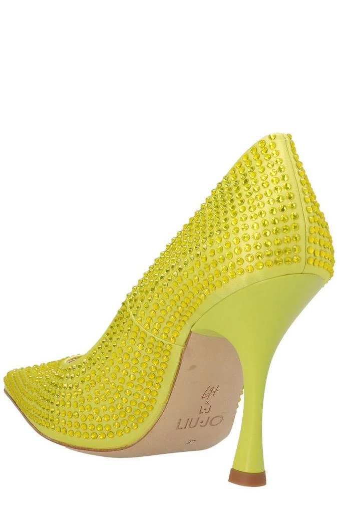 LIU •JO Leonie Hanne X Liu Jo Embellished Sculpted Heel Pumps 2