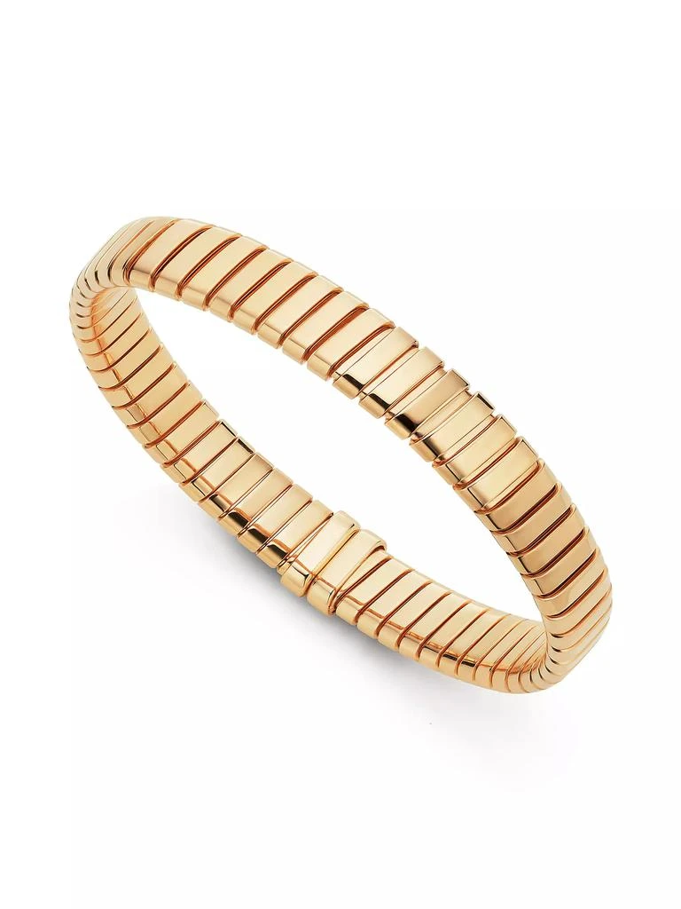 BVLGARI Tubogas 18K Yellow Gold Bracelet 7