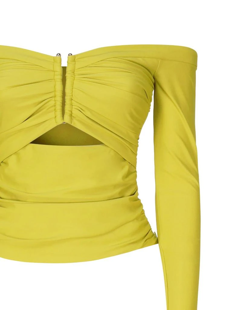 Self Portrait Self-Portrait Jersey Off Shoulder Top 3