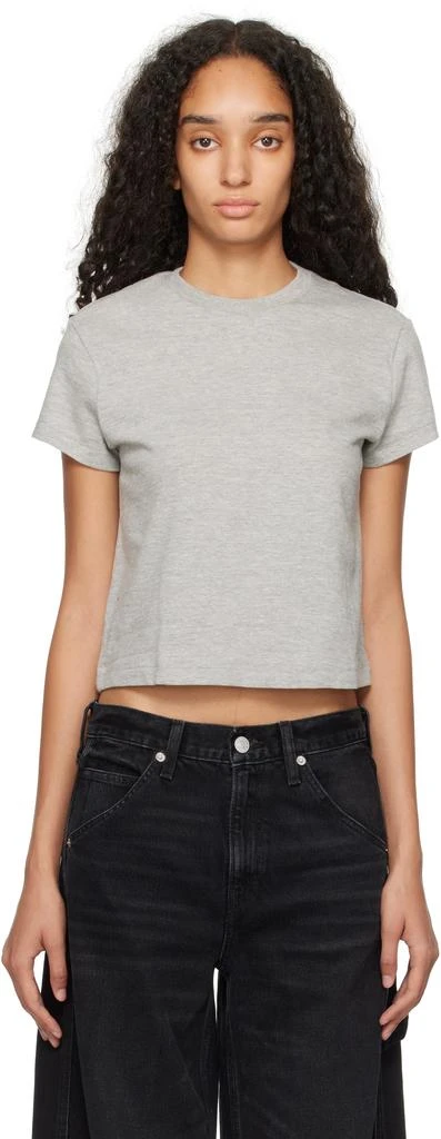 Re/Done Gray Hanes Edition 1950s Boxy T-shirt 1