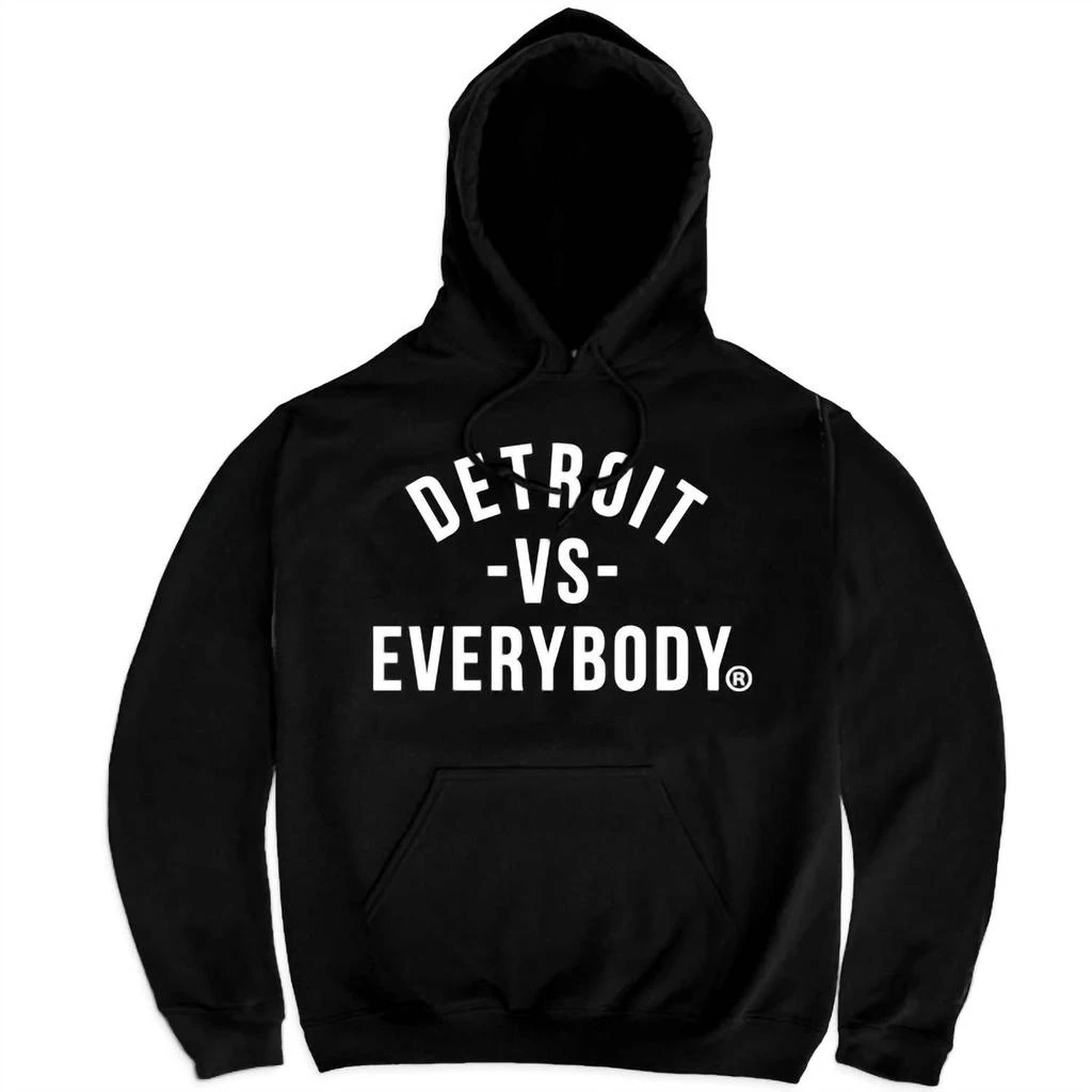 VS EVERYBODY Vs Everybody - Men's Detroit Graphic Hoodie 1
