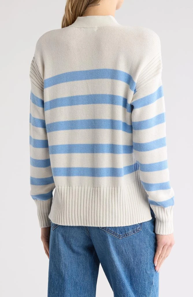 Madewell Stripe Sharon V-Neck Emmett Cardigan 2