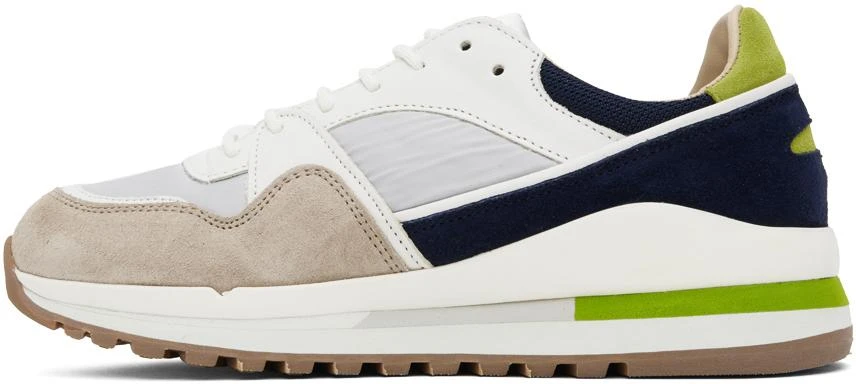 Spalwart Beige & Navy Trail Blazer Sneakers 3